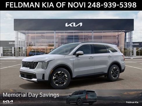 New 2026 Kia Sorento S w/ S Panoramic Sunroof Package FWD image 3
