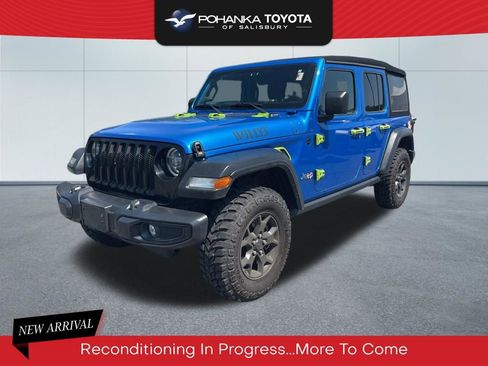 Used 2021 Jeep Wrangler Unlimited Sport AWD/4WD image 1