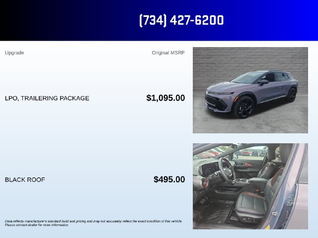 Used 2024 Chevrolet Equinox EV RS w/ LPO, Trailering Package FWD image 5