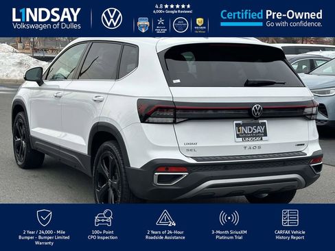 Certified 2025 Volkswagen Taos SEL image 5