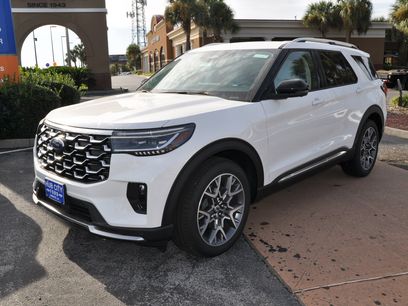 New 2025 Ford Explorer Platinum w/ Ultimate Package