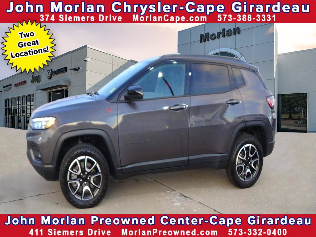 Certified 2024 Jeep Compass Trailhawk w/ Trailhawk Elite Group AWD/4WD image 1