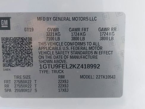 Used 2019 GMC Sierra 1500 Denali w/ Denali Ultimate Package image 18