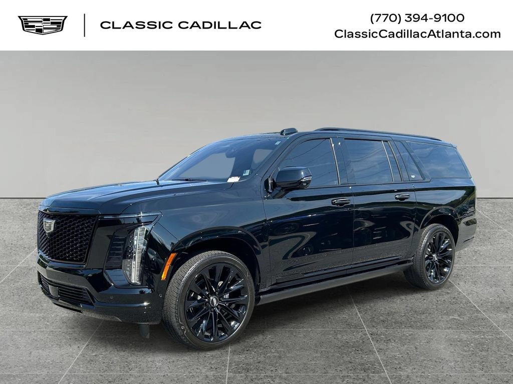 Used 2025 Cadillac Escalade ESV Sport Platinum w/ LPO, ONYX Package AWD/4WD image 1
