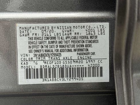 Used 2020 Nissan Sentra SV FWD image 26