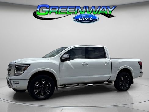 Used 2023 Nissan Titan Platinum Reserve w/ Off Road Protection Package image 1