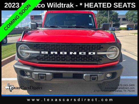 Used 2023 Ford Bronco Wildtrak AWD/4WD image 2