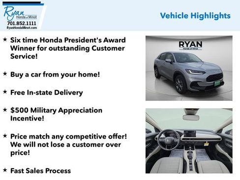 New 2026 Honda HR-V LX image 2