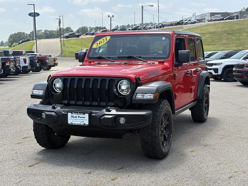 Used 2021 Jeep Wrangler Unlimited Sport AWD/4WD image 1