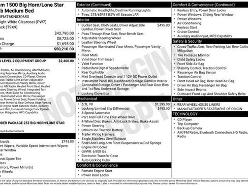 Used 2019 RAM 1500 Big Horn image 13