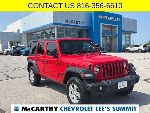 Used 2023 Jeep Wrangler Unlimited Sport AWD/4WD image 1