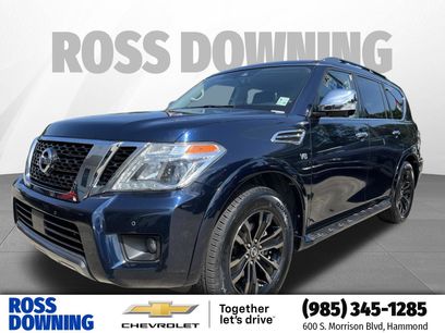 Used 2019 Nissan Armada Platinum w/ Captain's Chairs Package