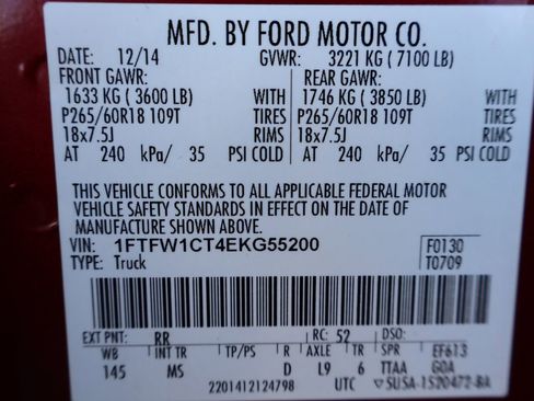 Used 2014 Ford F150 XLT w/ Equipment Group 302A Luxury RWD image 89
