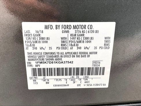 Used 2019 Ford Explorer XLT w/ Class III Trailer Tow Package FWD image 16