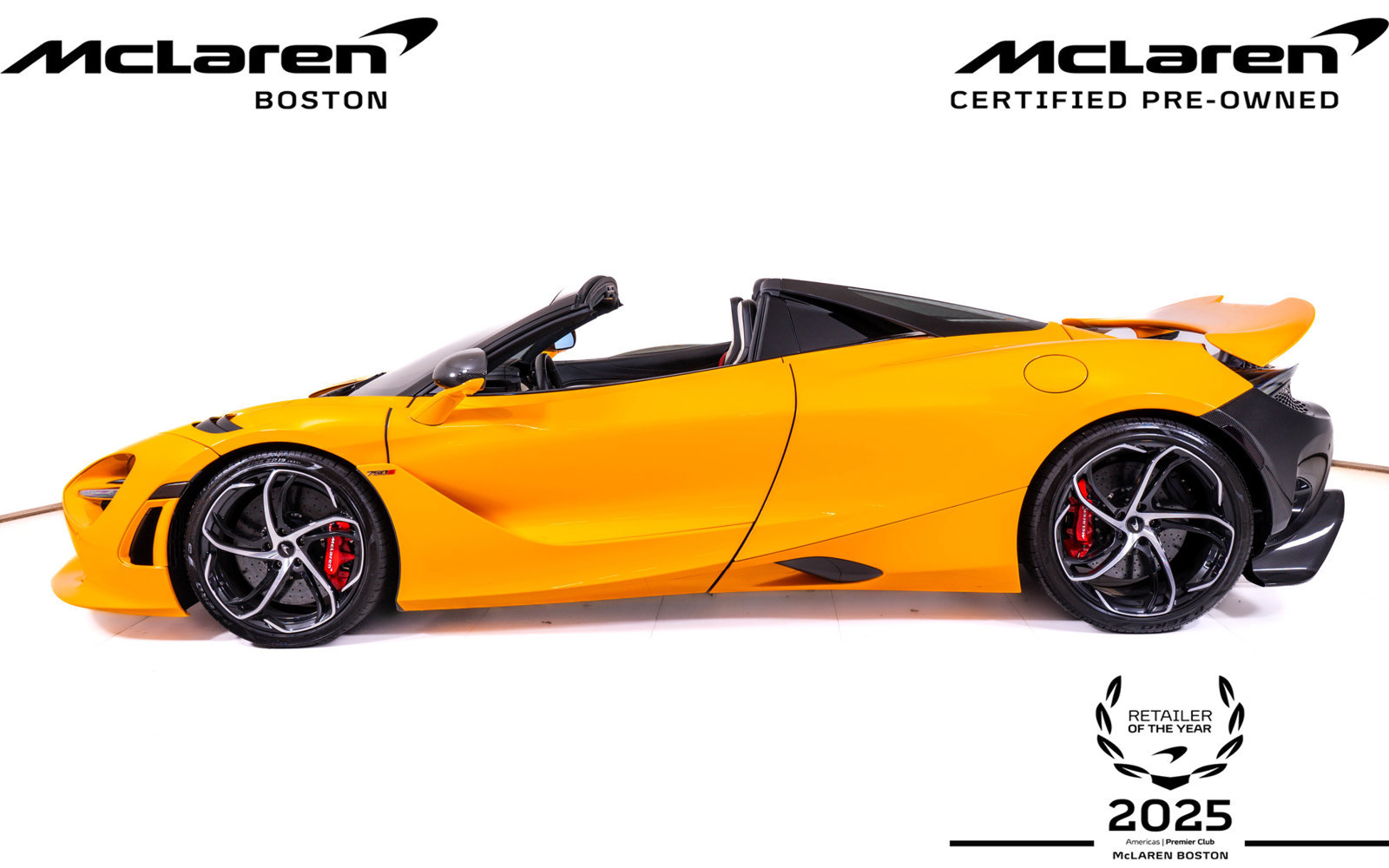 Used 2024 McLaren 750S Spider RWD image 2