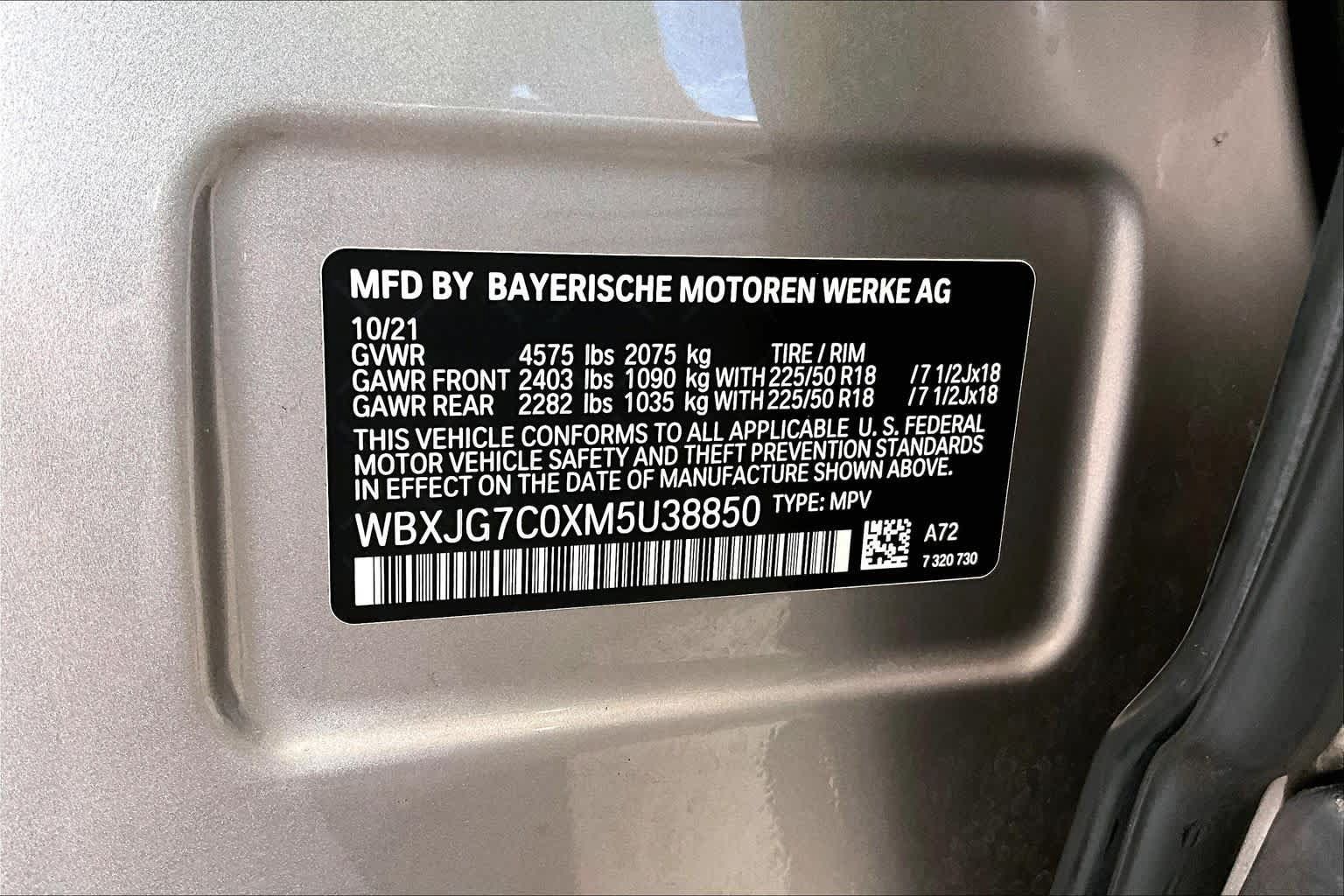 Used 2021 BMW X1 sDrive28i w/ Convenience Package FWD image 35