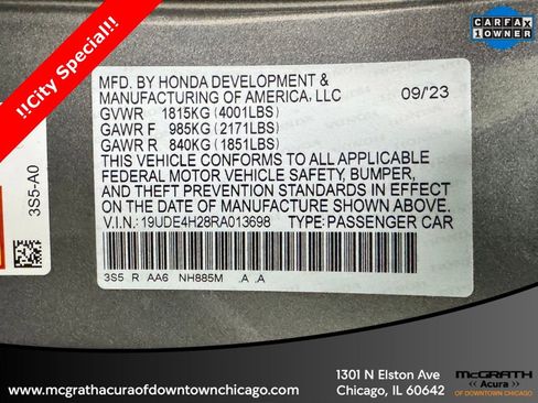 Used 2024 Acura Integra image 11