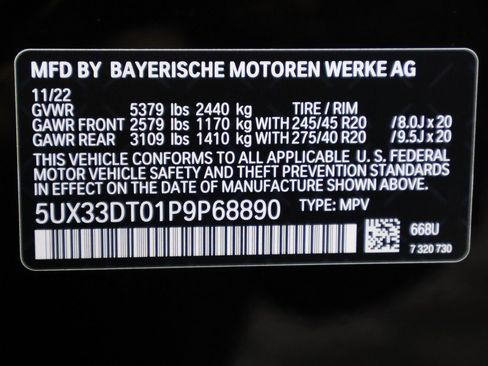 Used 2023 BMW X4 xDrive30i w/ Convenience Package image 45