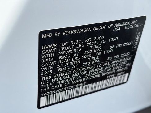 Used 2026 Volkswagen Atlas SE FWD image 23