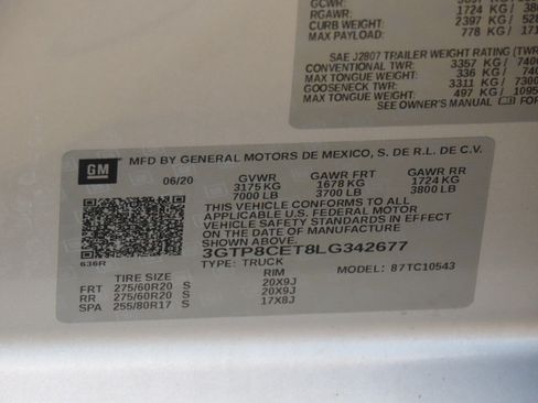 Used 2020 GMC Sierra 1500 Elevation w/ Elevation Value Package RWD image 32