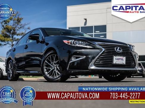 Used 2018 Lexus ES 350 w/ Luxury Package w/Wood Trim FWD image 1