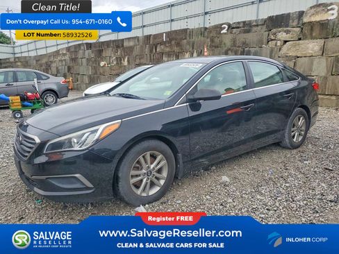 Used 2016 Hyundai Sonata SE w/ Winter Weather Package FWD image 1