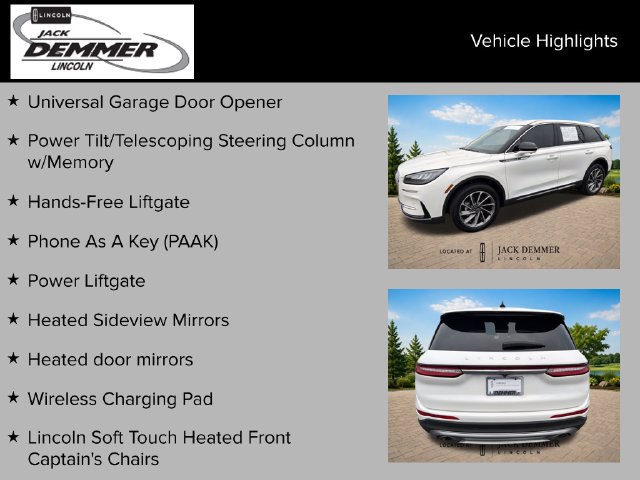 Used 2024 Lincoln Corsair AWD w/ Equipment Group 101A image 26