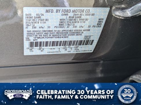 New 2026 Ford Explorer Active RWD image 40