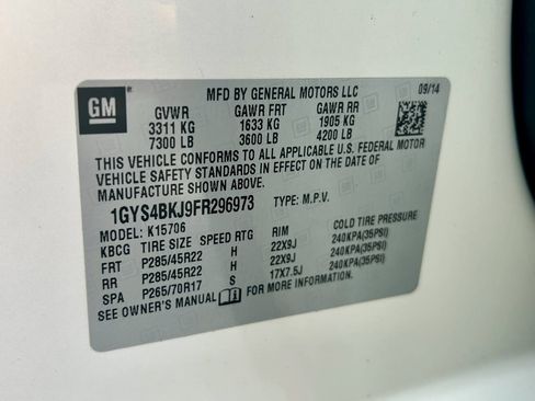 Used 2015 Cadillac Escalade Luxury AWD/4WD image 34