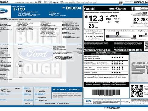 Used 2017 Ford F150 XLT w/ Equipment Group 301A Mid AWD/4WD image 19