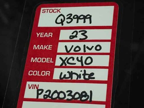 Certified 2023 Volvo XC40 Recharge Ultimate w/ Protection Package Premier image 38