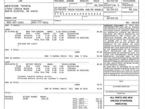 Used 2023 Toyota Tacoma SR image 22