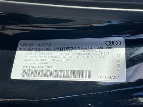 Used 2020 Audi S3 Premium w/ Black Optic Package image 21