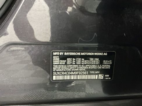 Certified 2021 BMW X5 sDrive40i w/ Convenience Package image 36