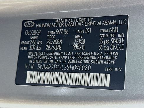 Used 2025 Hyundai Santa Fe SEL AWD/4WD image 12