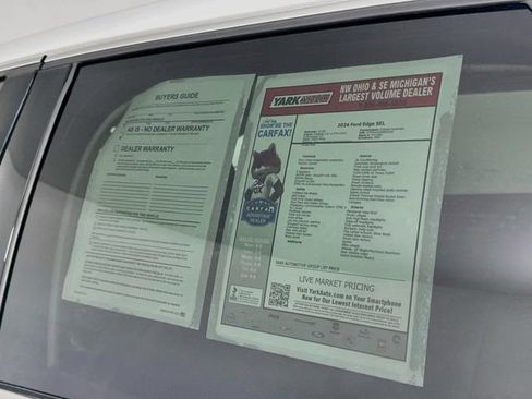 Certified 2024 Ford Edge SEL w/ Convenience Package AWD/4WD image 15