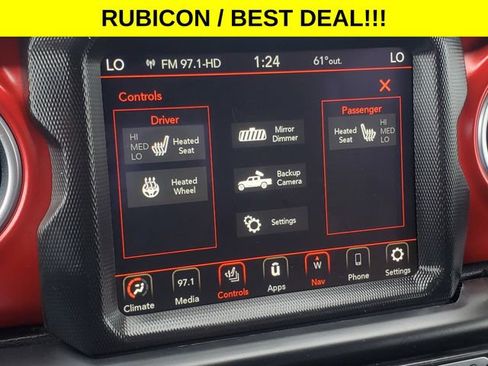 Used 2023 Jeep Gladiator Rubicon w/ LED Lighting Group AWD/4WD image 21