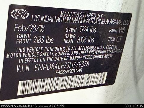 Used 2018 Hyundai Elantra SEL FWD image 31