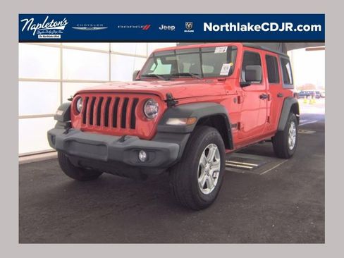 Used 2022 Jeep Wrangler Unlimited Sport image 1