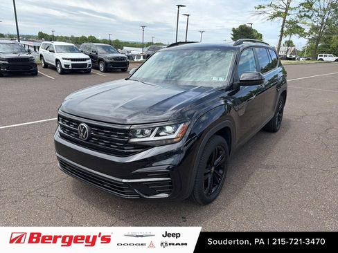 Used 2023 Volkswagen Atlas SEL R-Line AWD/4WD image 1