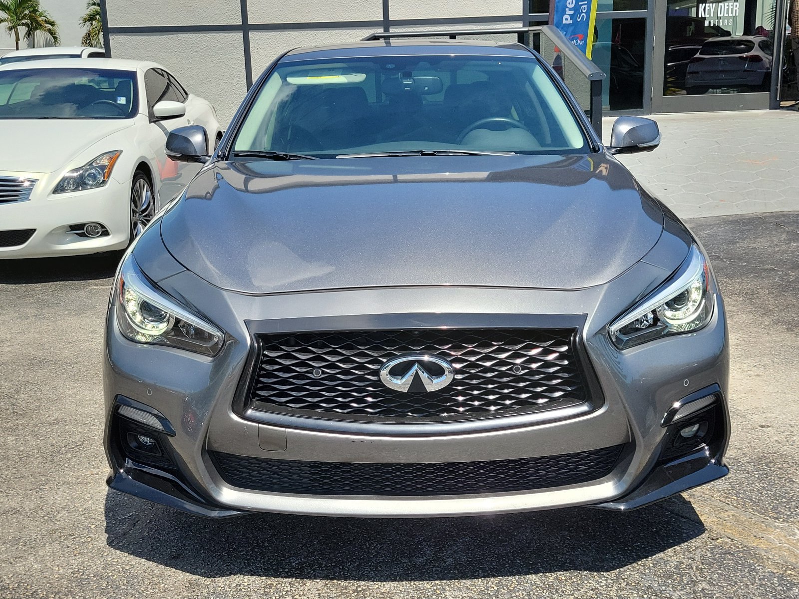 Used 2021 INFINITI Q50 Luxe w/ Seat & Sound Package RWD image 2