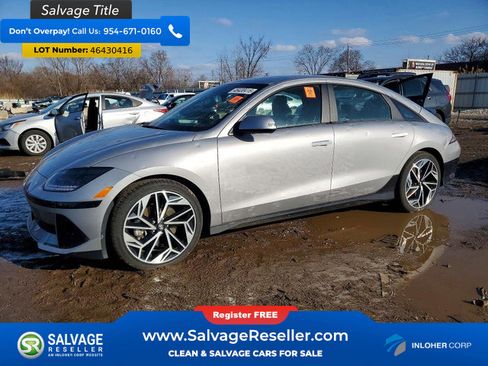Used 2023 Hyundai Ioniq 6 SEL AWD/4WD image 1