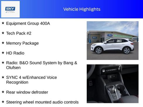 New 2025 Ford Escape ST-Line Elite w/ Tech Pack #2 image 11