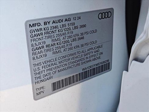 New 2025 Audi Q3 2.0T Premium w/ Convenience Package image 17