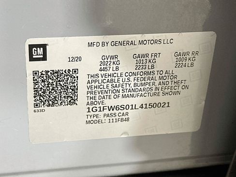 Used 2020 Chevrolet Bolt LT FWD image 12