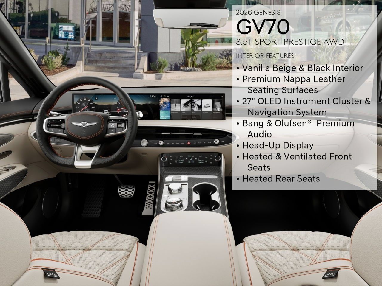 Used 2026 Genesis GV70 3.5T Sport Prestige AWD/4WD image 21
