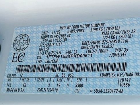 Used 2023 Ford F150 XLT w/ Equipment Group 302A High image 36