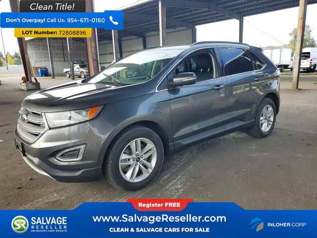 Used 2018 Ford Edge SEL w/ Class II Trailer Tow Package AWD/4WD image 1