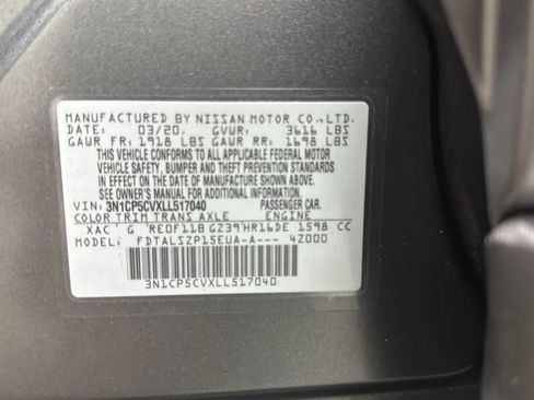 Used 2020 Nissan Kicks SV w/ Exterior Package FWD image 26