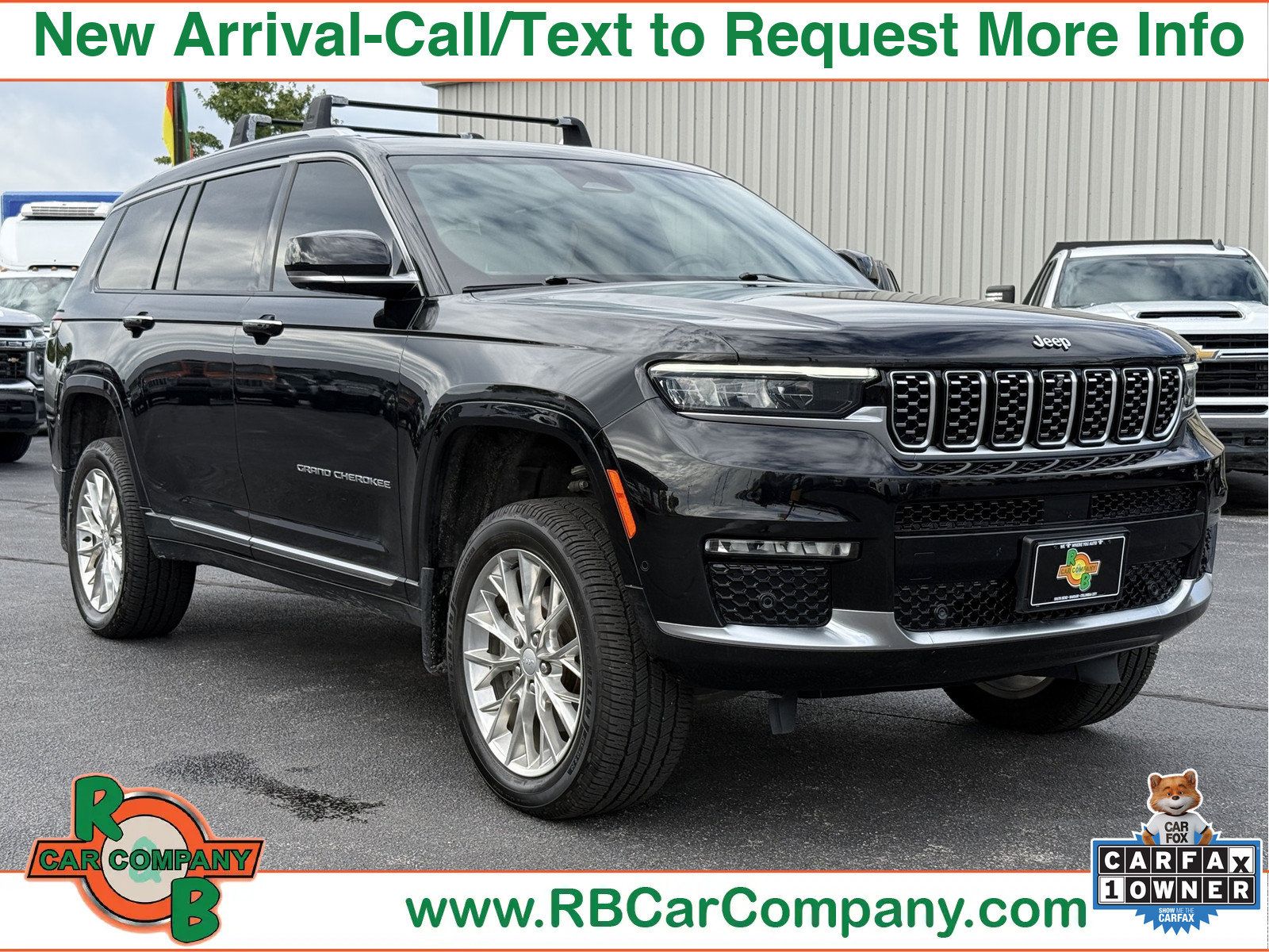 Used 2021 Jeep Grand Cherokee L Summit w/ Luxury Tech Group V AWD/4WD image 1